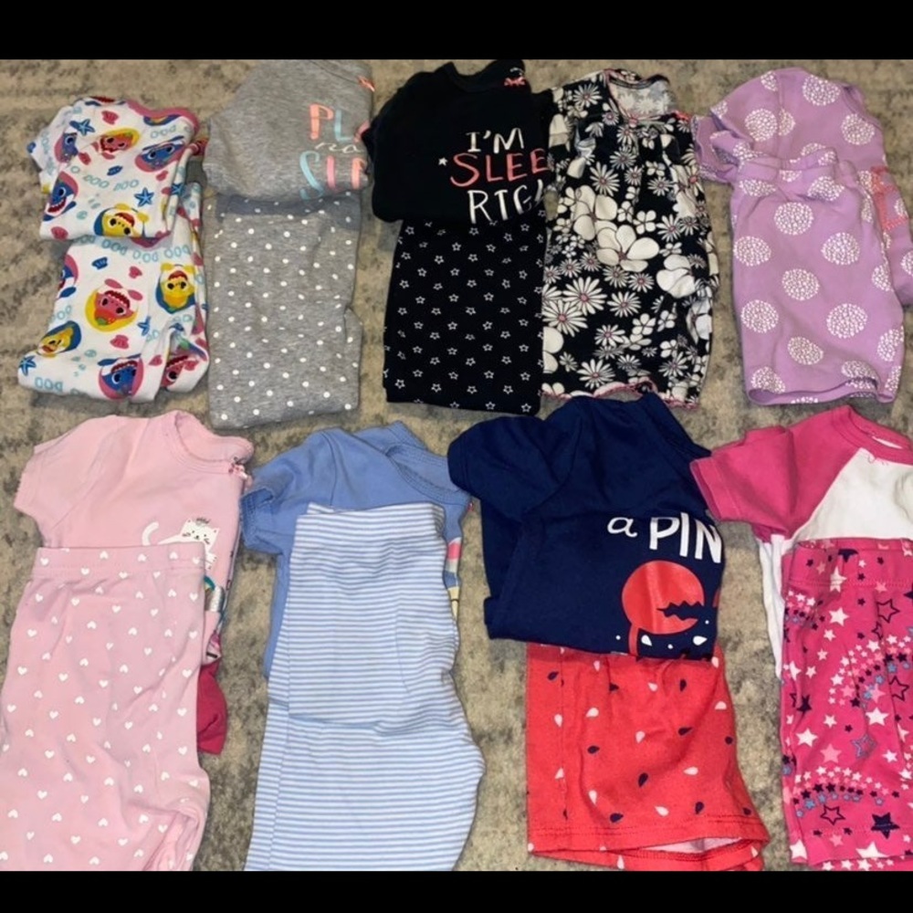 2T girl pajamas